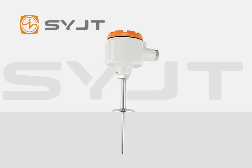 温度仪表实拍图及上仪品牌logo